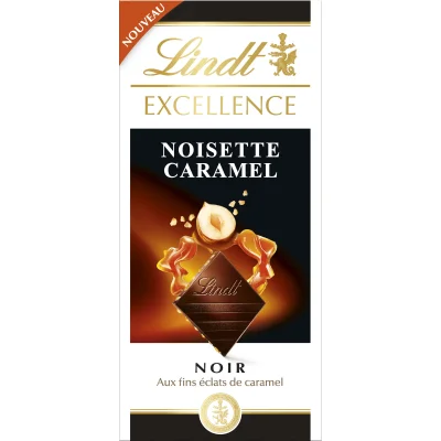 Lindt Excellence Dark Hazelnut Caramel