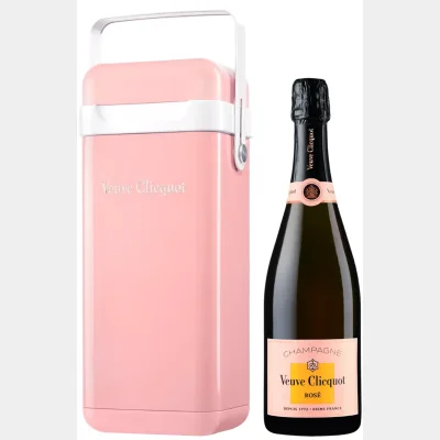 Veuve Clicquot - 'Cooler Gift box' Rose Champagne Brut 75cl