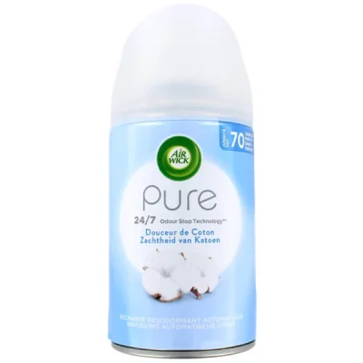 AIR WICK REPLACEMENT 250ml SOFT COTTON