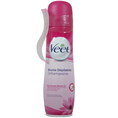 Veet depilatory spray 150 ml. Normal skin.