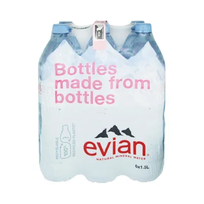 EVIAN mineral water 6x1.5L