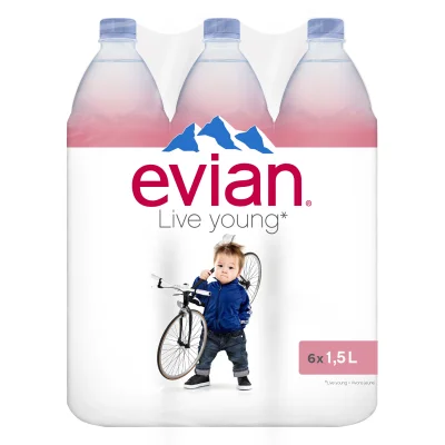 Evian Water 6x1.5L