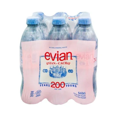EVIAN mineral water 6x0.5L