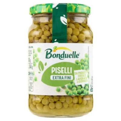 Bonduelle Pisellini Extra Fini Vaso Vetro Gr.330