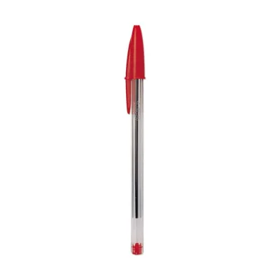 Cristal Ballpoint Pens Red 50-Pack