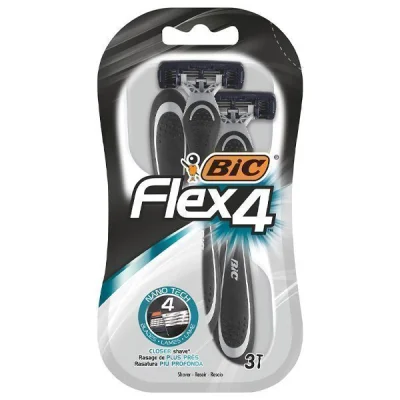 BIC RAZORS FLEX 4 3pcs