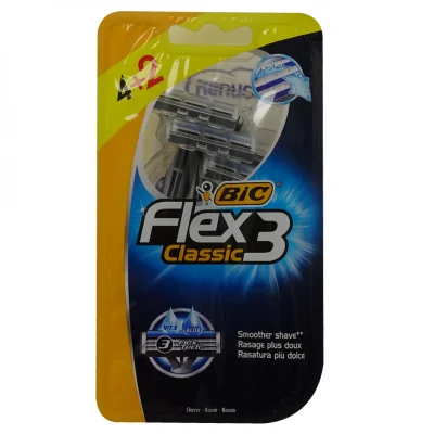 Bic Flex 3 razor 4+2 u. Classic.