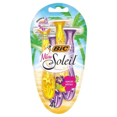 Miss Soleil Special Edition Razors 4-Pack