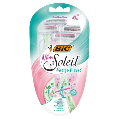 Miss Soleil Sensitive Razor 4 Count