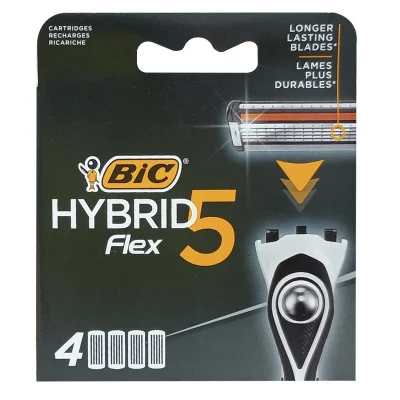 Bic blades 4 u. Hibrid flex 5.