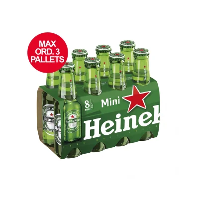 Heineken Beer 8x15cl