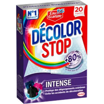 Decolor Stop Intense Washing Wipes Anti-Dye Color Imp A20