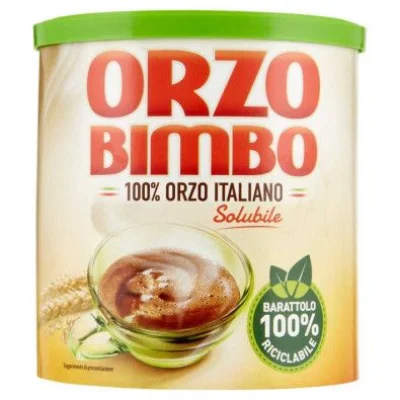 Orzo Bimbo Solubile Barattolo 100% Orzo Italiano Gr.120