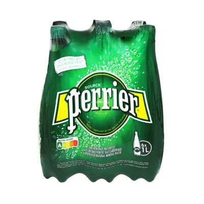 PERRIER sparkling water 6 x 1L