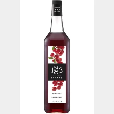 1883 Maison Routin - Cranberry Syrup 1Ltr