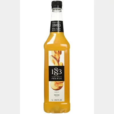 1883 Maison Routin - Peach Syrup 1Ltr