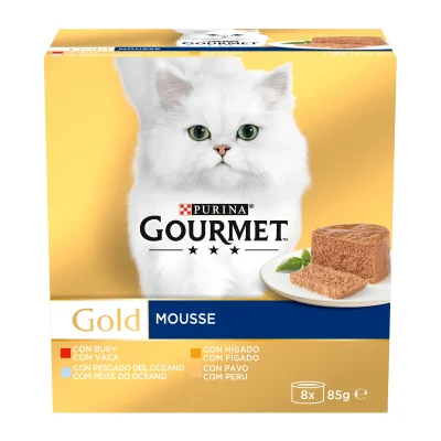 Nestlé Gourmet Gold Mousse Selection 8x85g