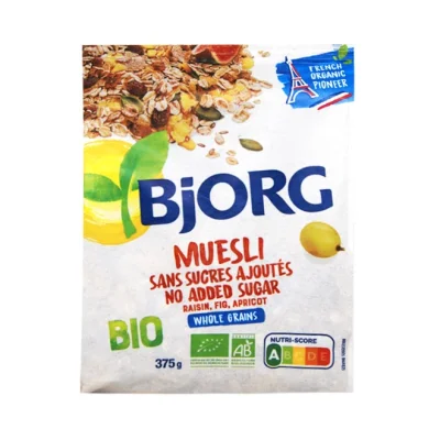 BjORG BIO muesli  375g - No Added Sugar