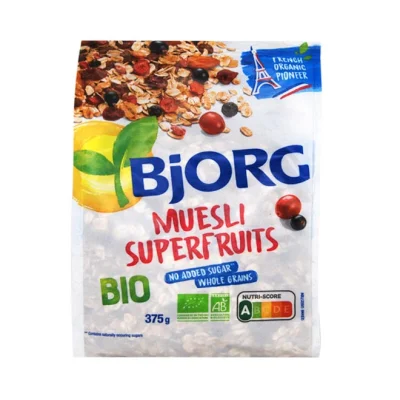 BjORG BIO muesli 375g - Superfruits