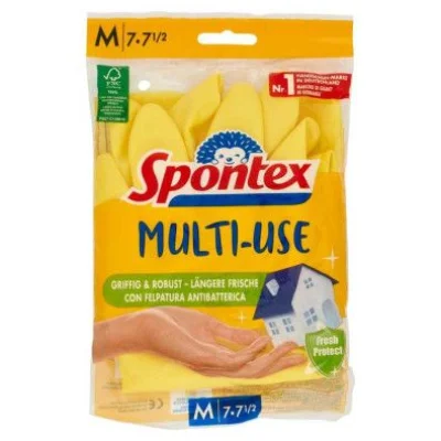 Spontex Guanti Casalinghi Milleusi Extra Taglia M