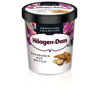 Häagen-Dazs Macadamia Nut Brittle 460ml