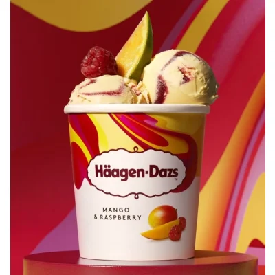 Häagen-Dazs Mango Raspberry 460ml
