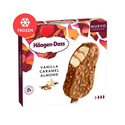 Häagen-Dazs Bombones 3x80ml Vanilla Caramel Almond