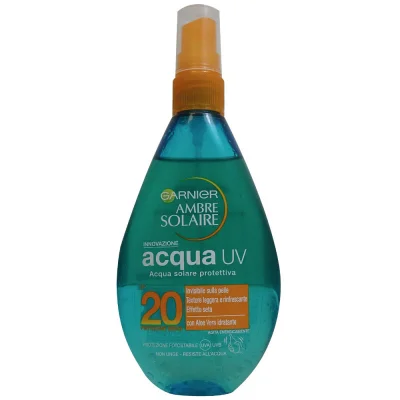 Garnier solar spray 150 ml. UV water protection 20.