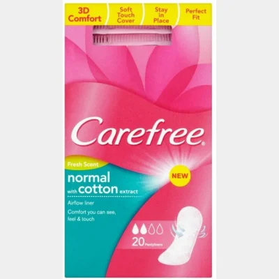 Carefree Normal With Cotton Extract Fresh   20 pc