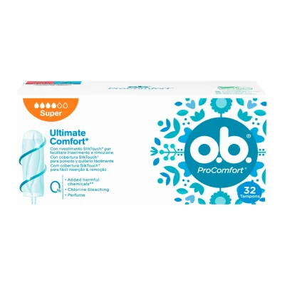 O.b. ProComfort Super Tampons 32 pack