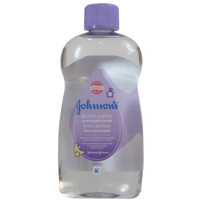 Johnson's body oil 500 ml. Bed time.