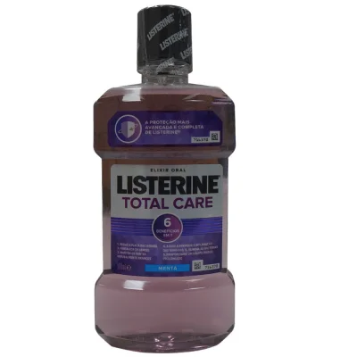 Listerine mouthwash 500 ml. Total care.