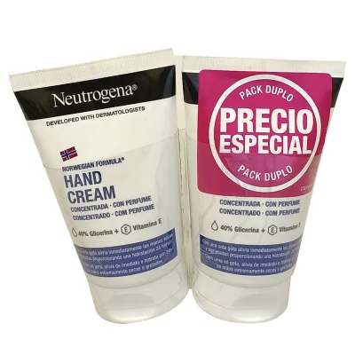 Neutrogena hands cream 2X50 ml. Original fast absorption.