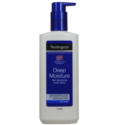 Neutrogena body lotion 250 ml. Dry skin fast absorbing.