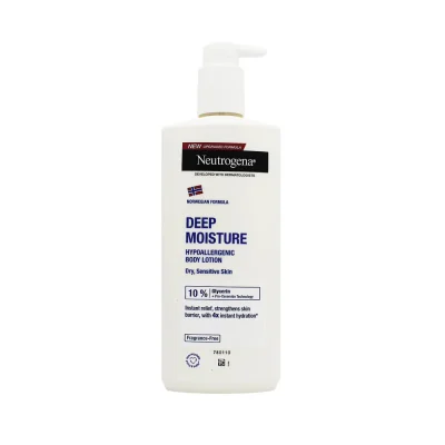 Neutrogena Deep Moisture Hypoallergenic Body Lotion 400ml
