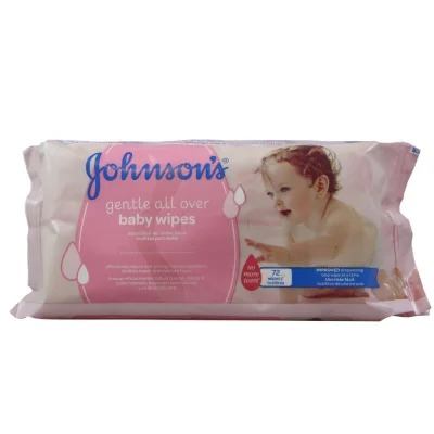 Johnson's baby wipes 72 u.