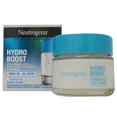 Neutrogena Hydro boost face cream 50 ml. Hyaluronic acid dry skin.