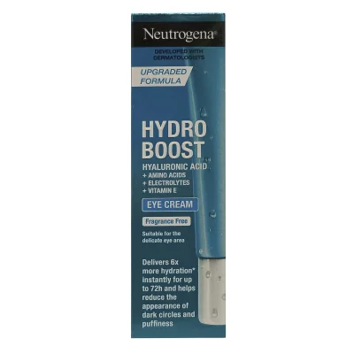 Neutrogena Hydro boost gel cream 15 ml. Unscented eye contour.
