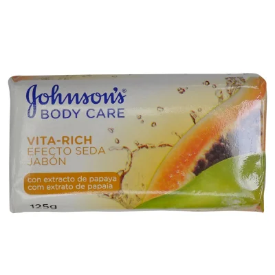 Johnson's soap 125 gr. Papaya.
