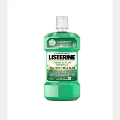 LISTERINE ΣΤΟΜΑΤΙΚΟ ΔΙΑΛΥΜΑ TEETH&GUM DEFENCE 500ml