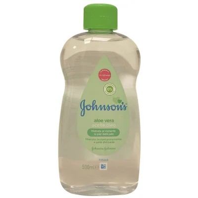 Johnson's body oil 500 ml. Aloe Vera.