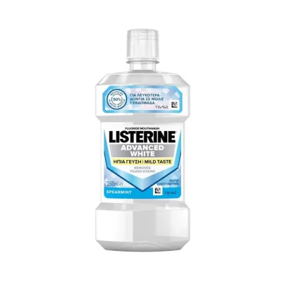 LISTERINE MOUTHWASH advanced white 250ml - Spearmint