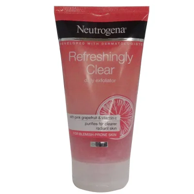 Neutrogena exfoliating gel 150 ml. Grapefruit with C vitamin.