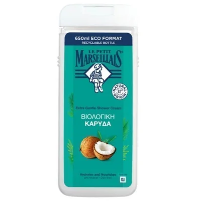 LE PETIT MARSEILLAIS SHOWER GEL 650ml COCONUT