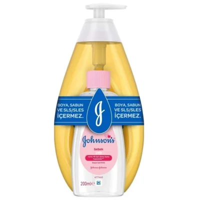 Johnson's Baby Shampoo Baby Oil 750ml + 200ml
