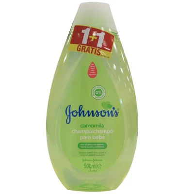 Johnson's shampoo 2X500 ml. Camomile.