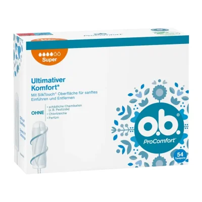 O.b. Pro Comfort Tampons Super 54pcs
