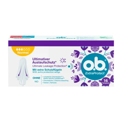 O.b. Extra Protect Tampons Normal 16pcs