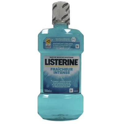 Listerine mouthwash 500 ml. Fresh intense.