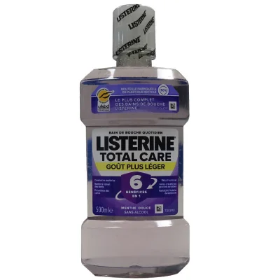 Listerine mouthwash 500 ml. Total care 6 in 1.